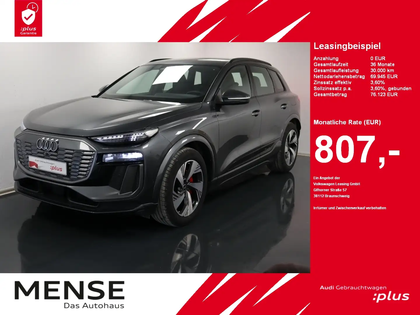 Audi Q6 e-tron 55 quattro S-Line |LED|ACC|WPumpe|STH Gri - 1