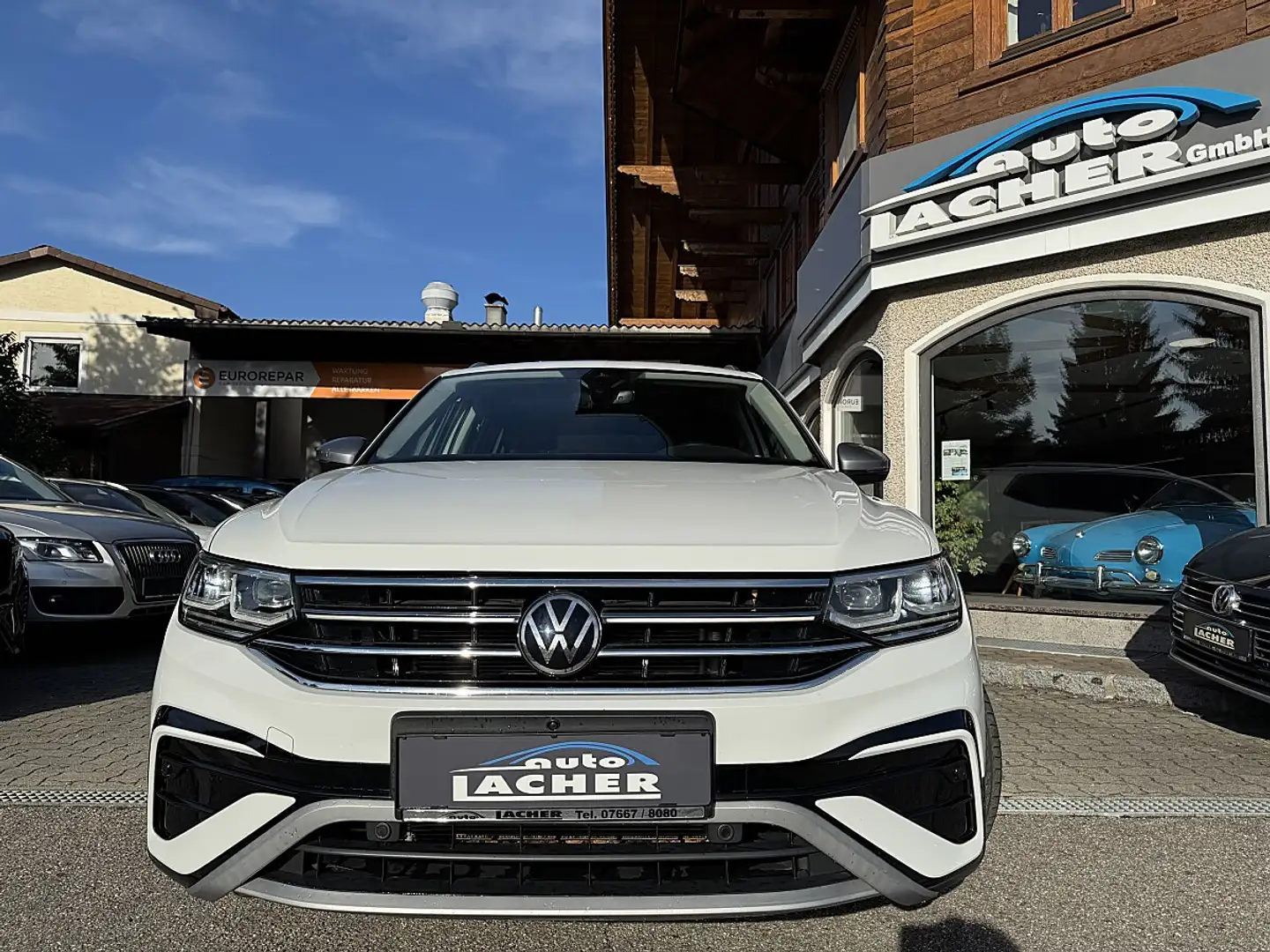 Volkswagen Tiguan Allspace Tiguan 2,0 TDI SCR 4Motion Allspace DSG*AHK*Pan... Weiß - 2