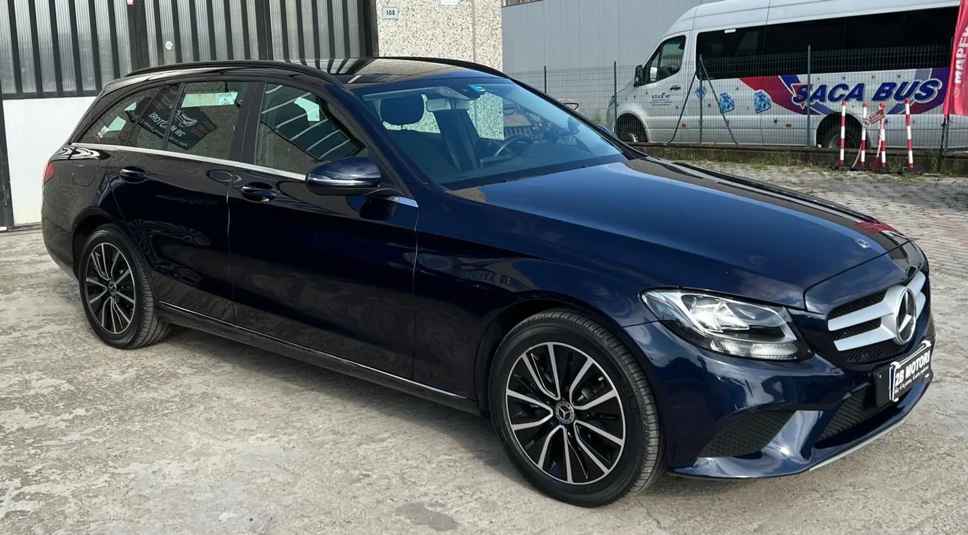 Mercedes-Benz C 200 C SW 200 d Executive Blauw - 2