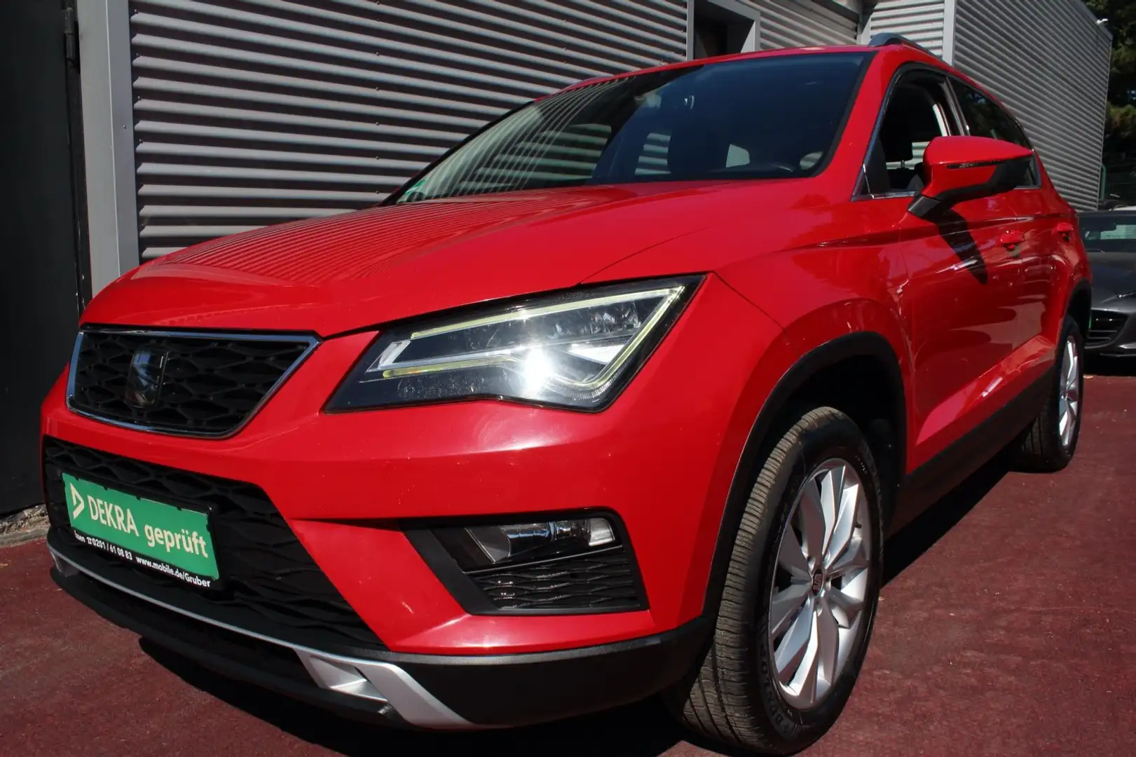 SEAT Ateca ATECA STYLE 1.6 TDI KLIMA LED ALU PDC 2.Hd Rouge - 1