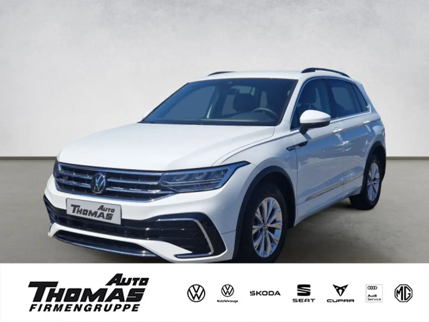 Volkswagen Tiguan R-Line 2.0TDI DSG Weiß - 1