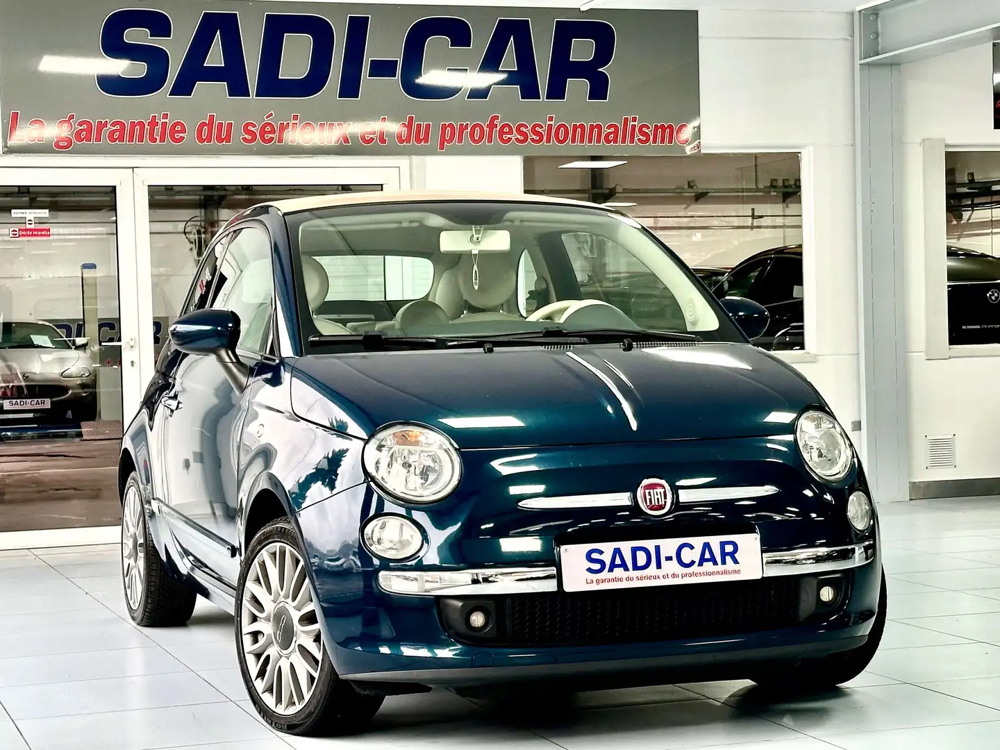 Fiat 500C 1.2i 69cv CABRIO - POP STAR Azul - 1