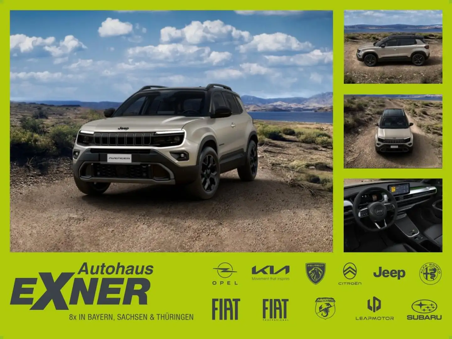 Jeep Avenger Overland | SOFORT VERFÜGBAR | Privat & Gewerbe Grau - 1
