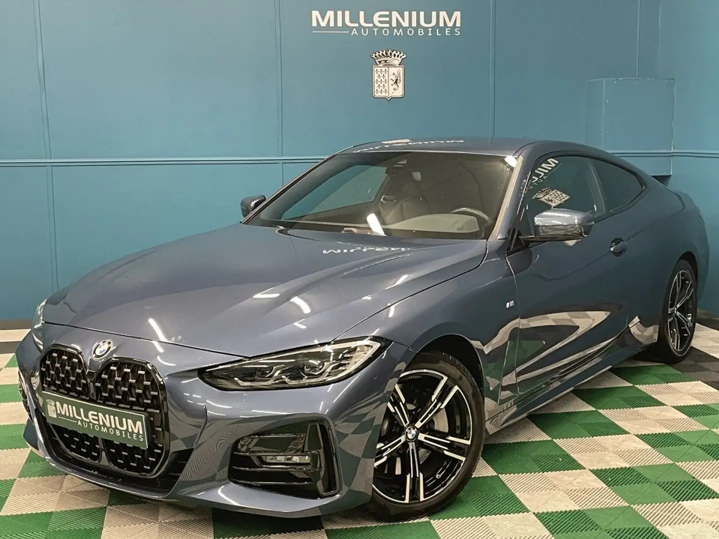BMW 430 SERIE COUPE (G22) 430DA XDRIVE 286CH M SPORT Bleu - 1