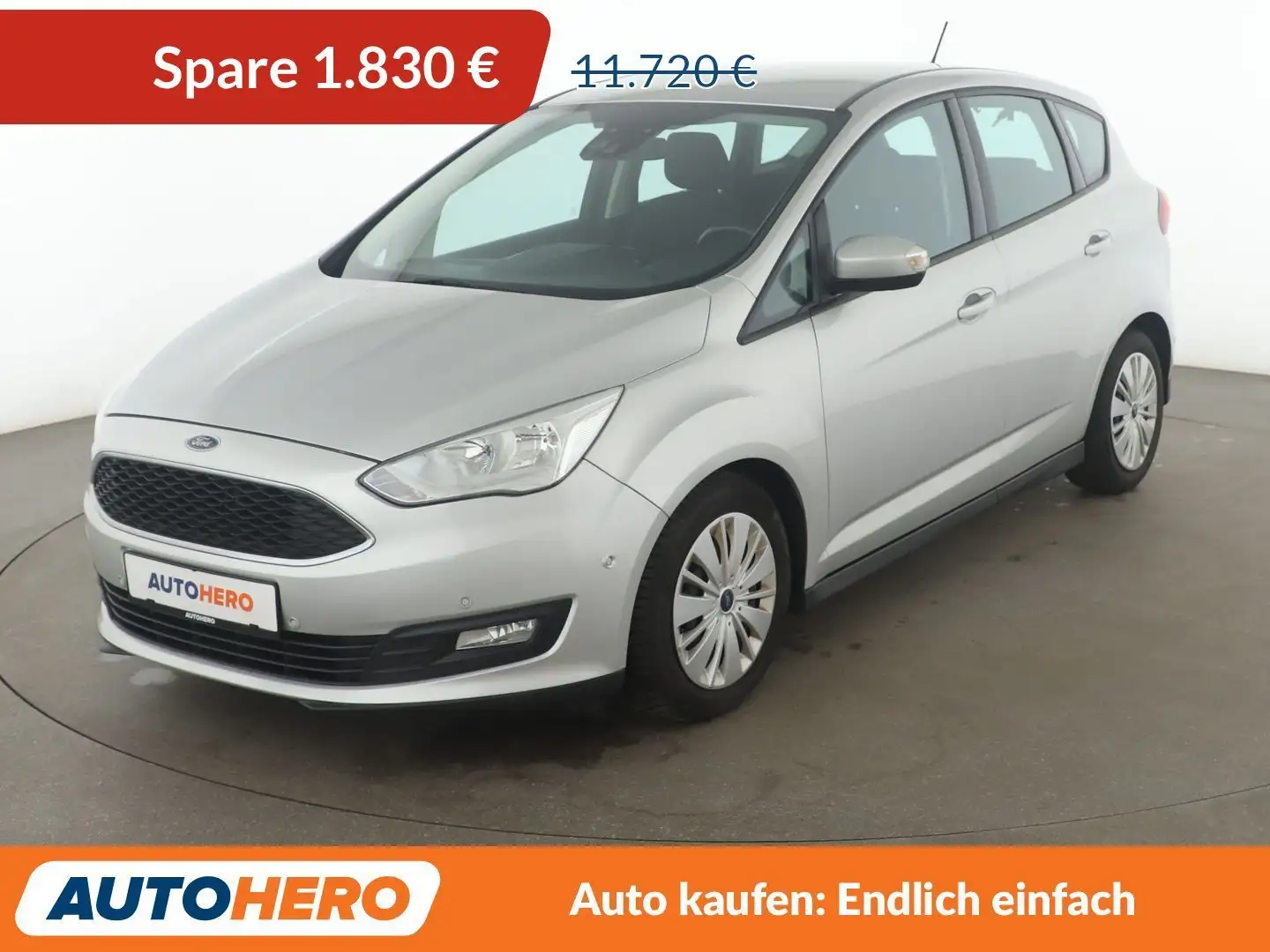 Ford C-Max 1.0 EcoBoost Cool&Connect *NAVI*TEMPO*PDC* Grau - 1