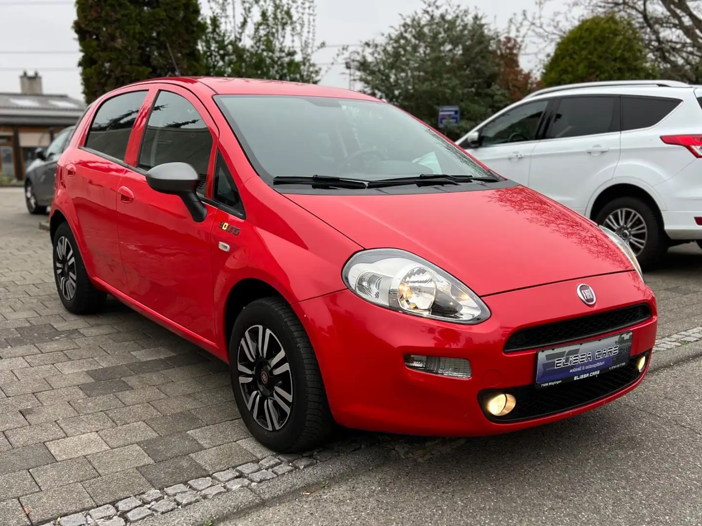 Fiat Punto Young *1.HAND*48tKM*NAVI* Piros - 1