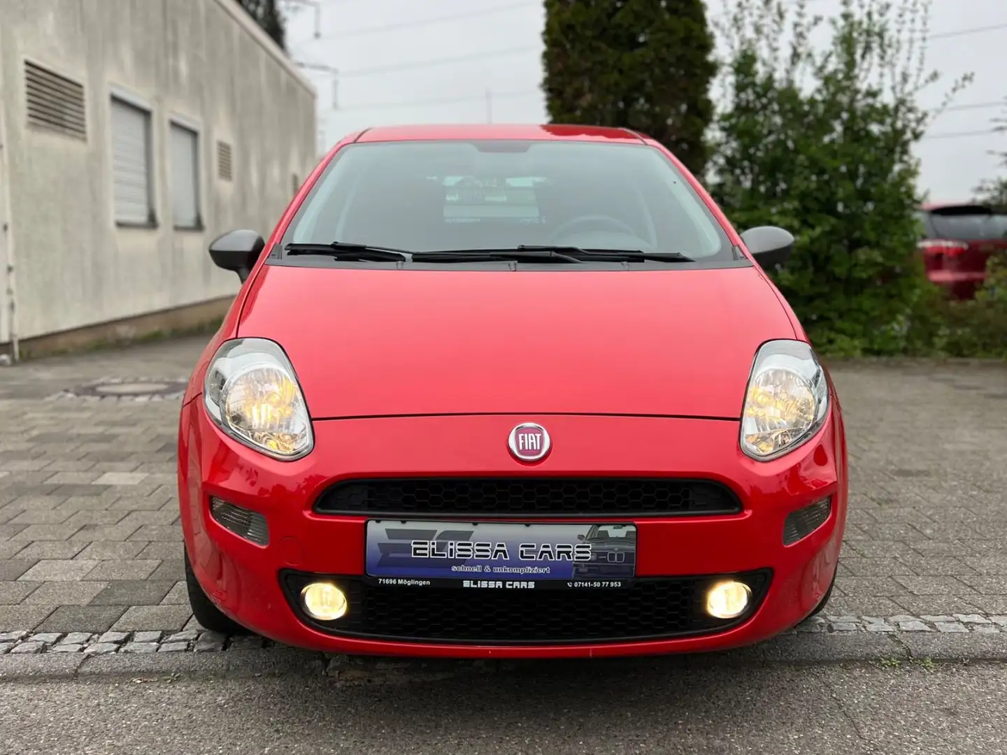 Fiat Punto Young *1.HAND*48tKM*NAVI* Piros - 2