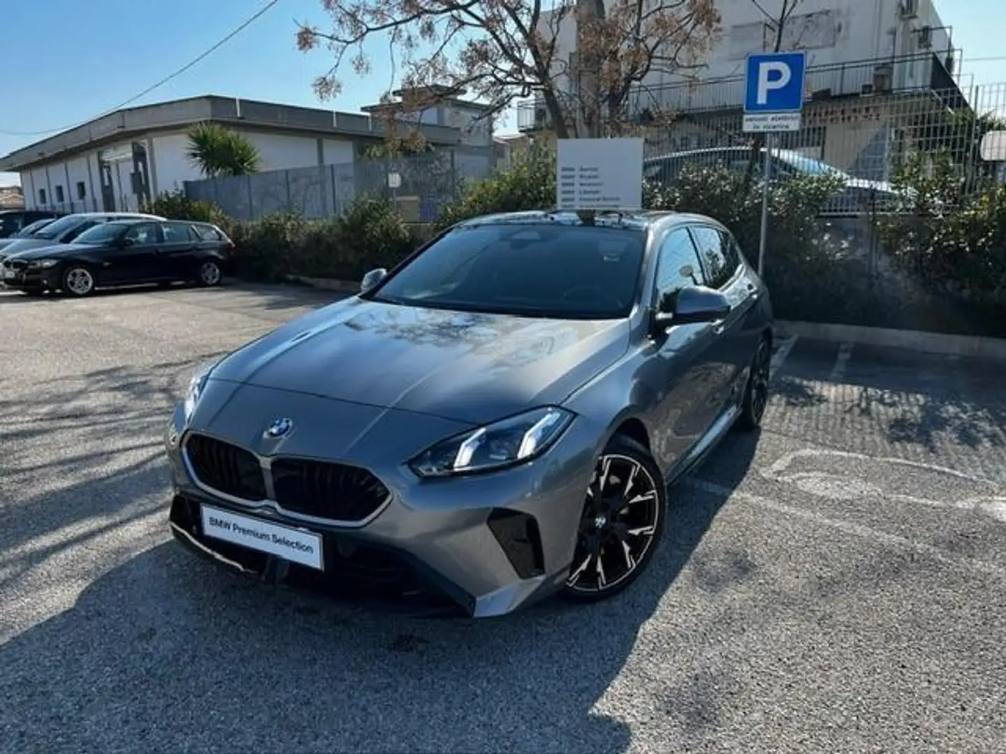 BMW 120 d 48V MSport auto Grigio - 1