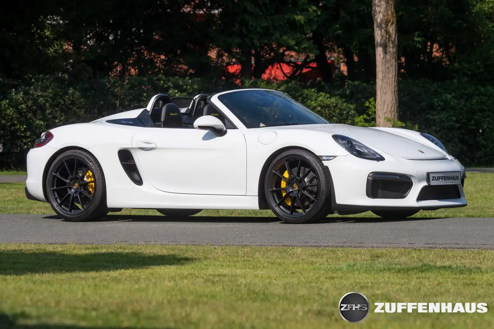 Porsche Boxster Spyder PCCB /GT3 seats 3.8 Handbak Wit - 1
