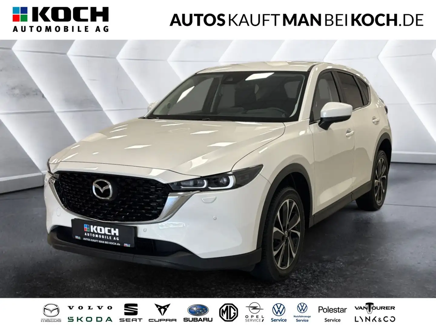 Mazda CX-5 194ps 6AT FWD AD'VANTAGE LED 360 CAM NAVI Weiß - 1