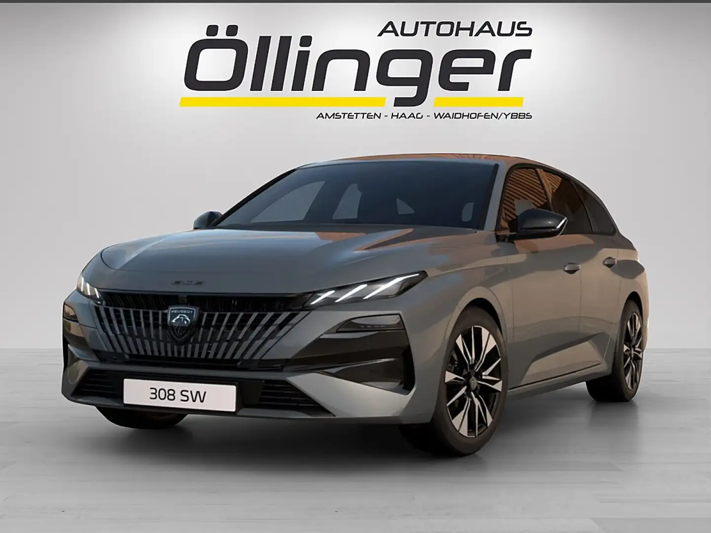 Peugeot 308 SW Hybrid 145 e-DSC6 Allure Grau - 1