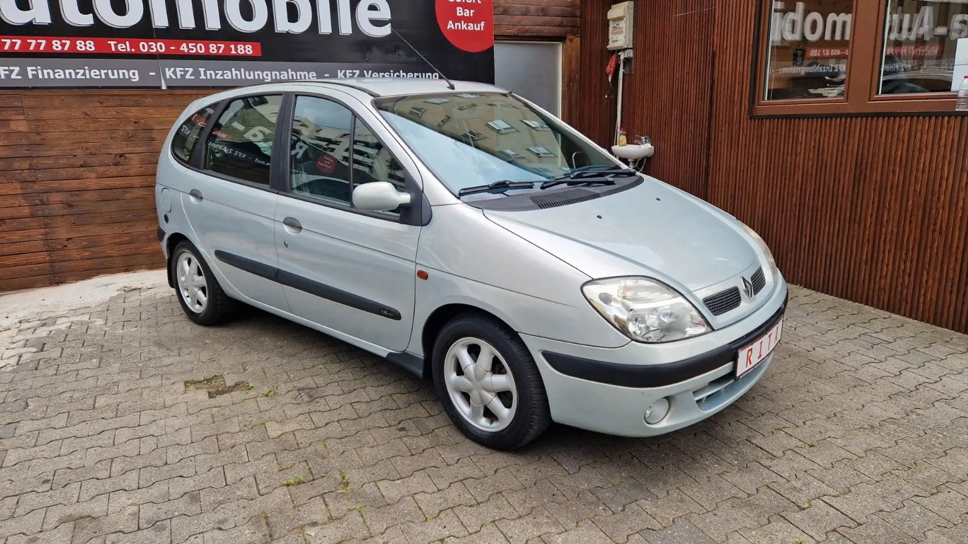Renault Scenic Automatik 1.6 16V, PDC, AHK, Klima Argent - 2