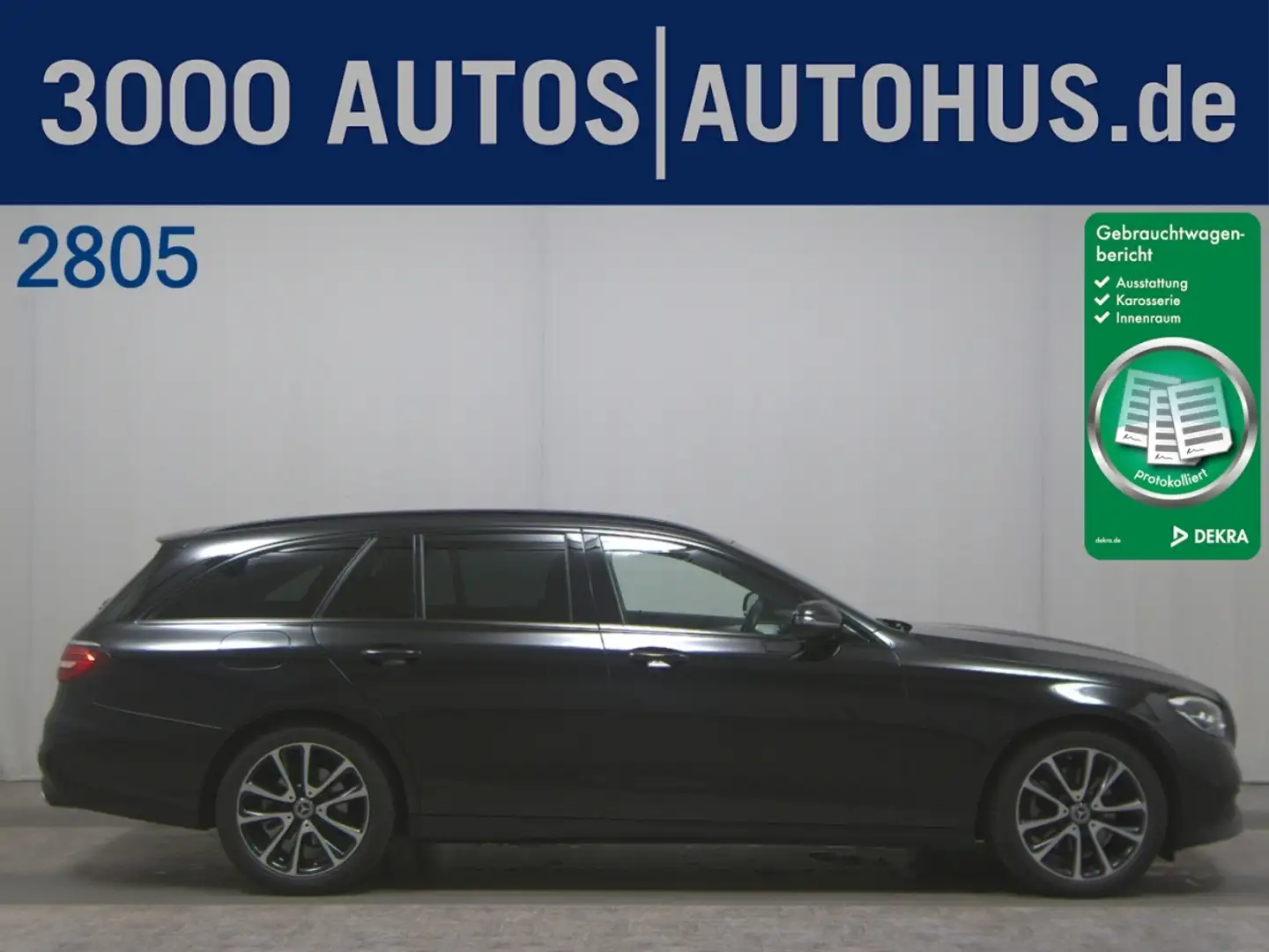 Mercedes-Benz E 220 T d 4M Avantgarde Night Nav Widescreen LED Noir - 1
