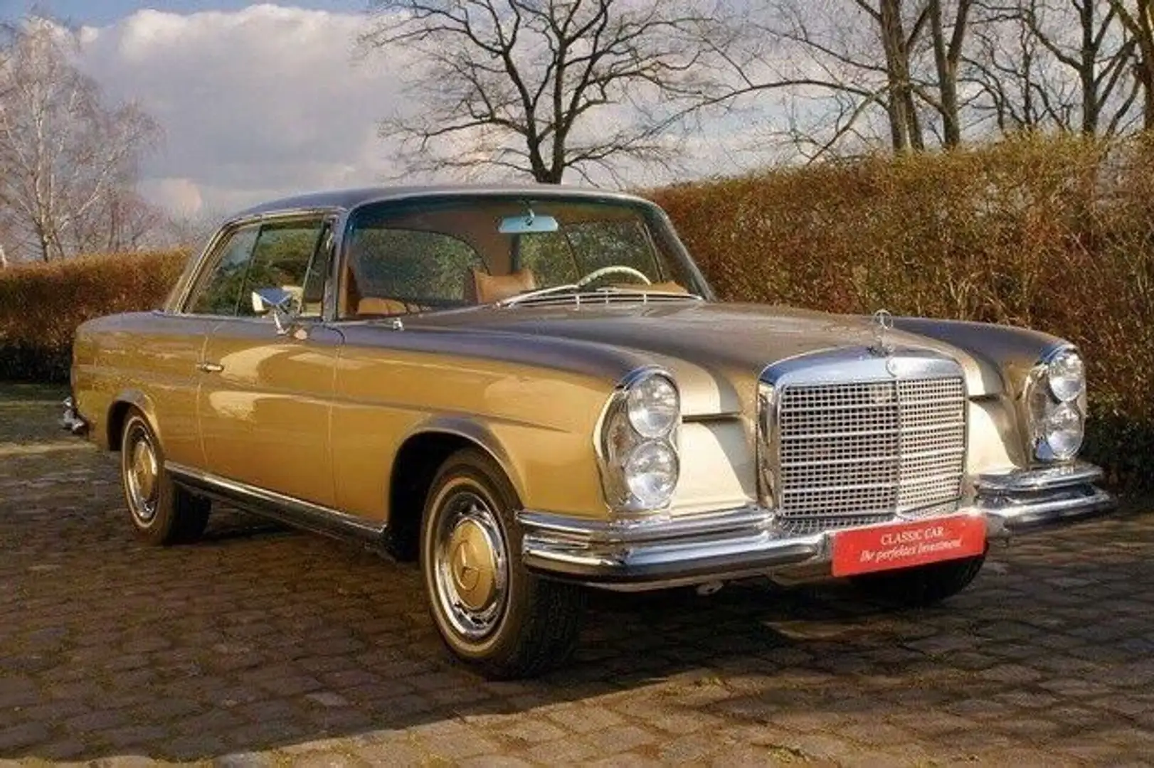 Mercedes-Benz 280 SE 3.5 Liter - top gepflegt Gold - 1