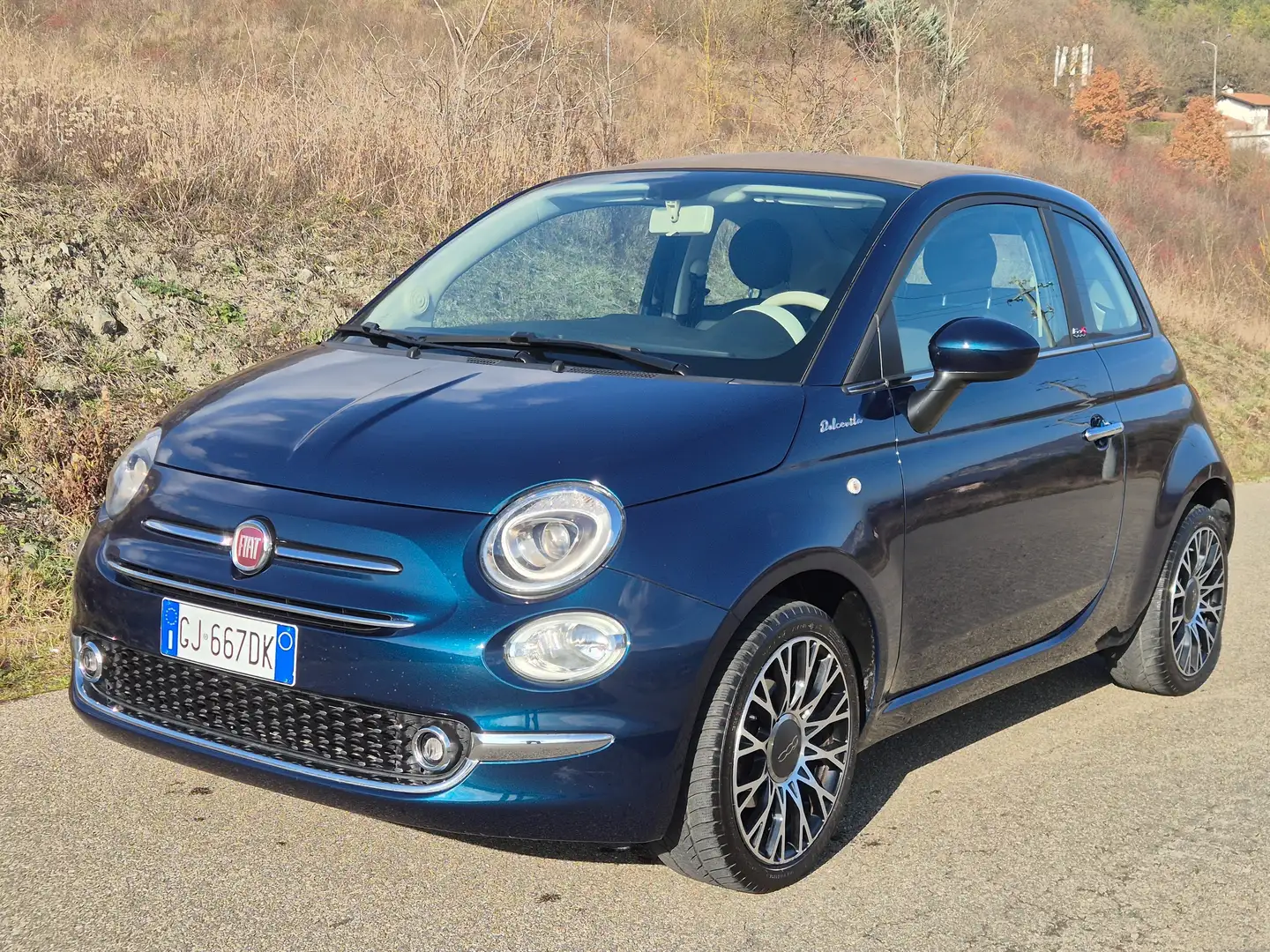 Fiat 500C 500C III 2015 1.0 hybrid Dolcevita 70cv Bleu - 1