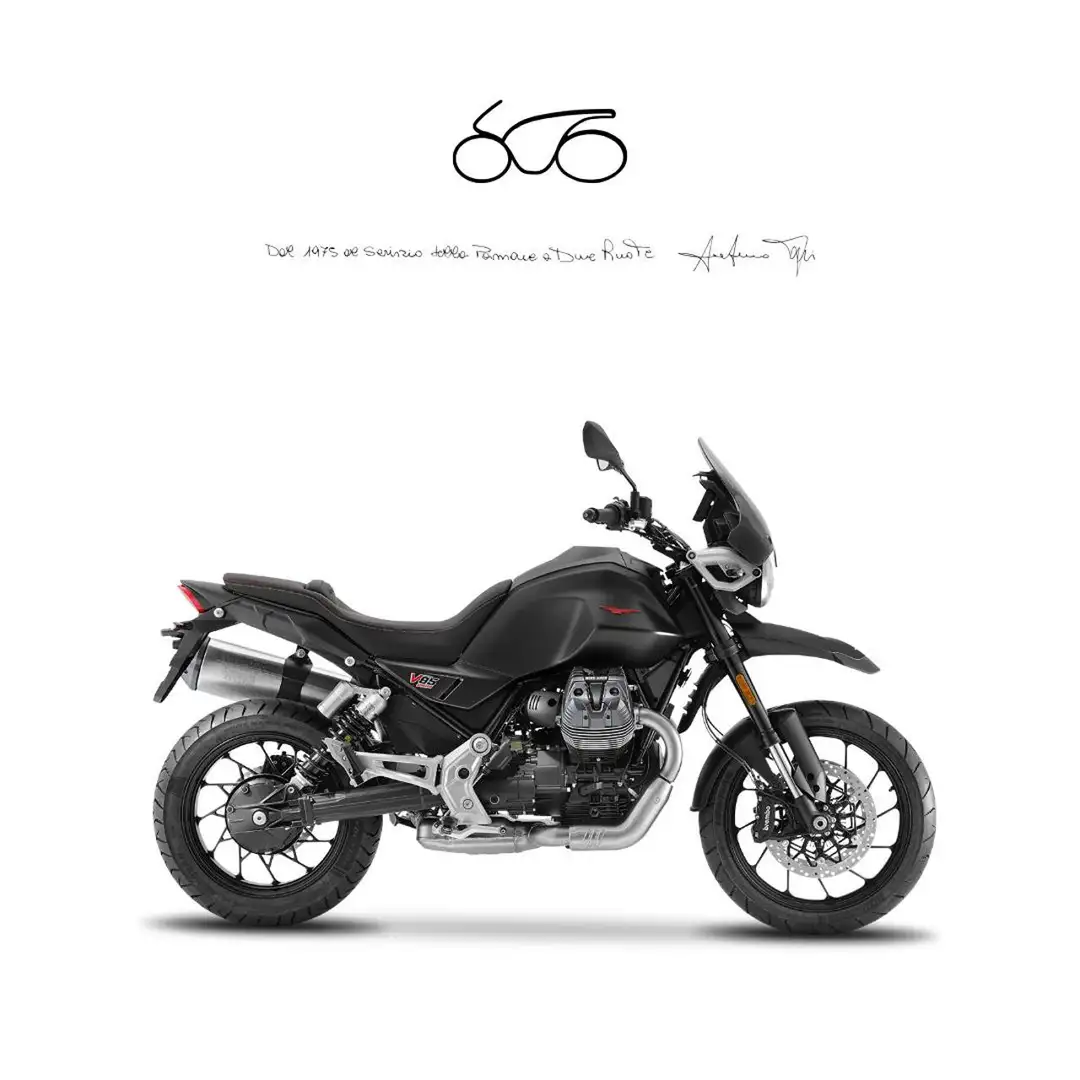 Moto Guzzi V 85 STRADA Negru - 1