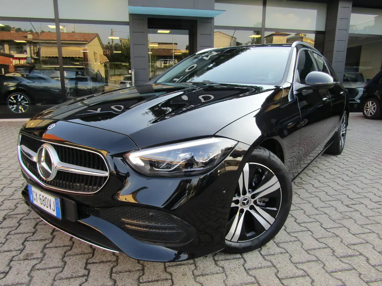 Mercedes-Benz C-Class D MHEV AUTO 163 CV, LUCI AMBIENTE,FARI LED, TELECAMERA, миниатюра 6