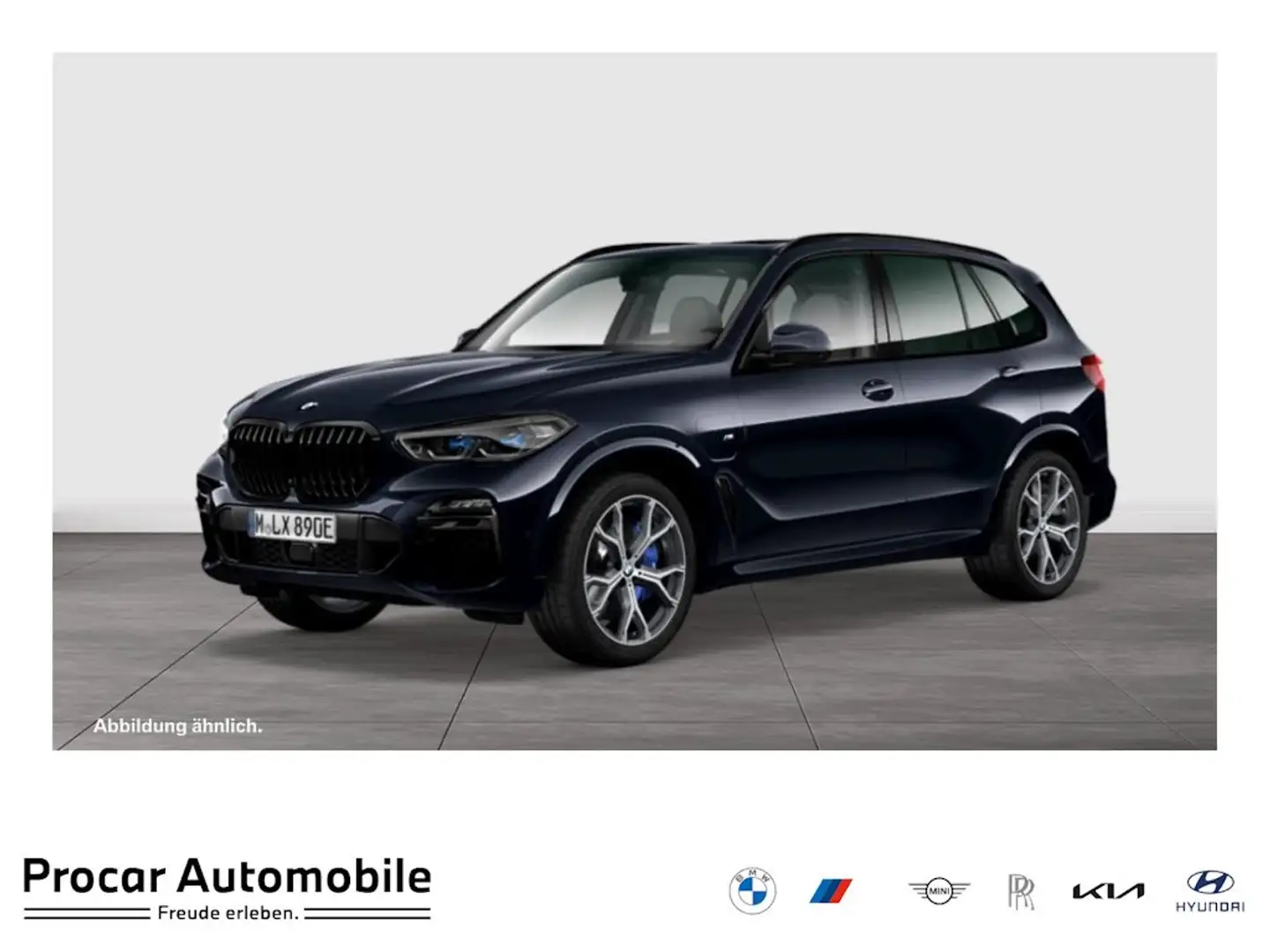 BMW X5 xDrive45e M Sport 2-Achs Luftfed. Massage AHK Pano Schwarz - 1