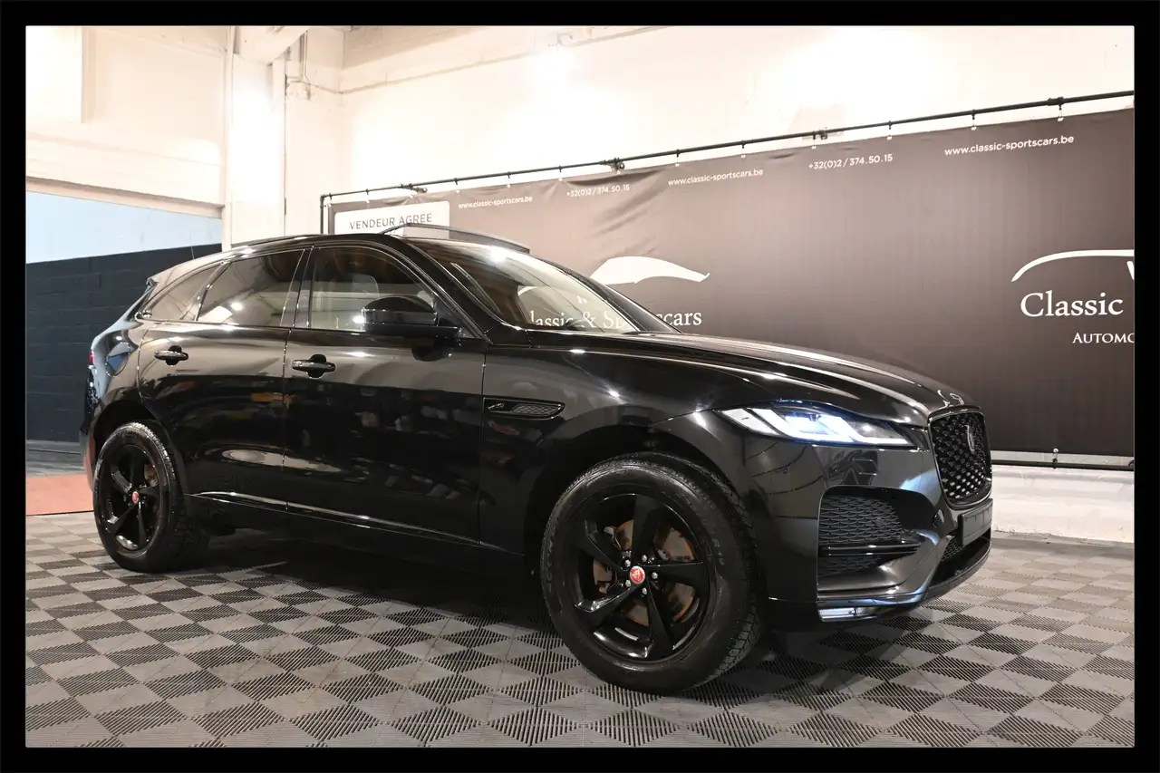 Jaguar F-Pace 2.0 D165 NEW MODEL / NOUVEAU MODELE / BLACK EDITION / R-SPORT / CAMERA