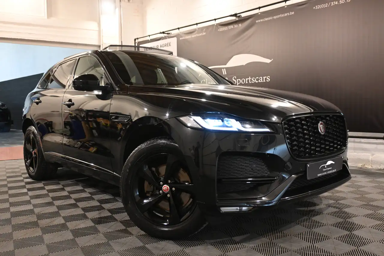 Jaguar F-Pace 2.0 D165 NEW MODEL / NOUVEAU MODELE / BLACK EDITION / R-SPORT / CAMERA, миниатюра 2