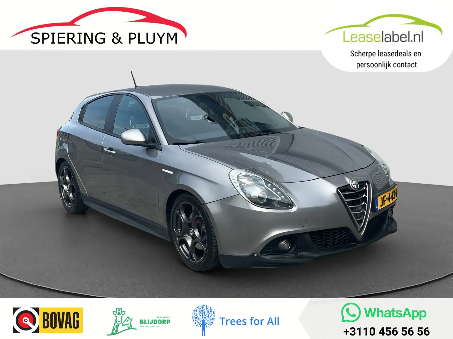 Alfa Romeo Giulietta 1.4 Turbo MultiAir | QV look Stoel & Skirts | Navi Grijs - 1