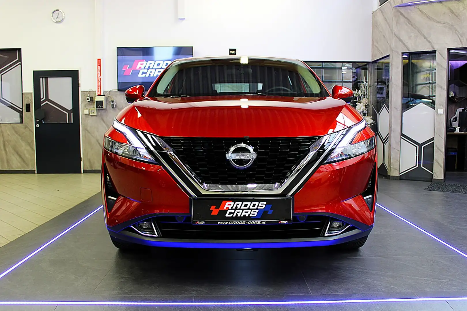 Nissan Qashqai 1,3 DIG-T MHEV Acenta *HERSTELLERGARANTIE* Rot - 2