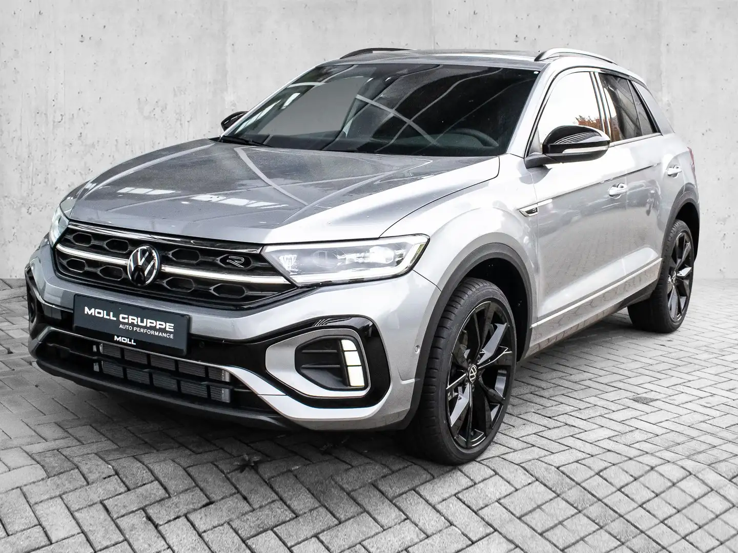 Volkswagen T-Roc R-Line 2.0 l TDI DSG NAVI LM ACC PARKASS Silber - 2