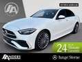 Mercedes-Benz C 220 d AMG+MBUX+Distr+AHK+Kam+LED+Key+SOUND+SHZ Blanc - thumbnail 1