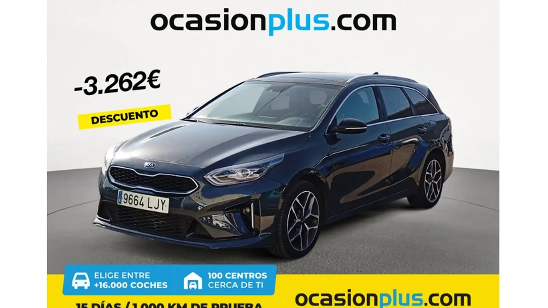 Kia Ceed / cee'd 1.6 CRDI Eco-Dynamics GT Line DCT 136 Gris - 1
