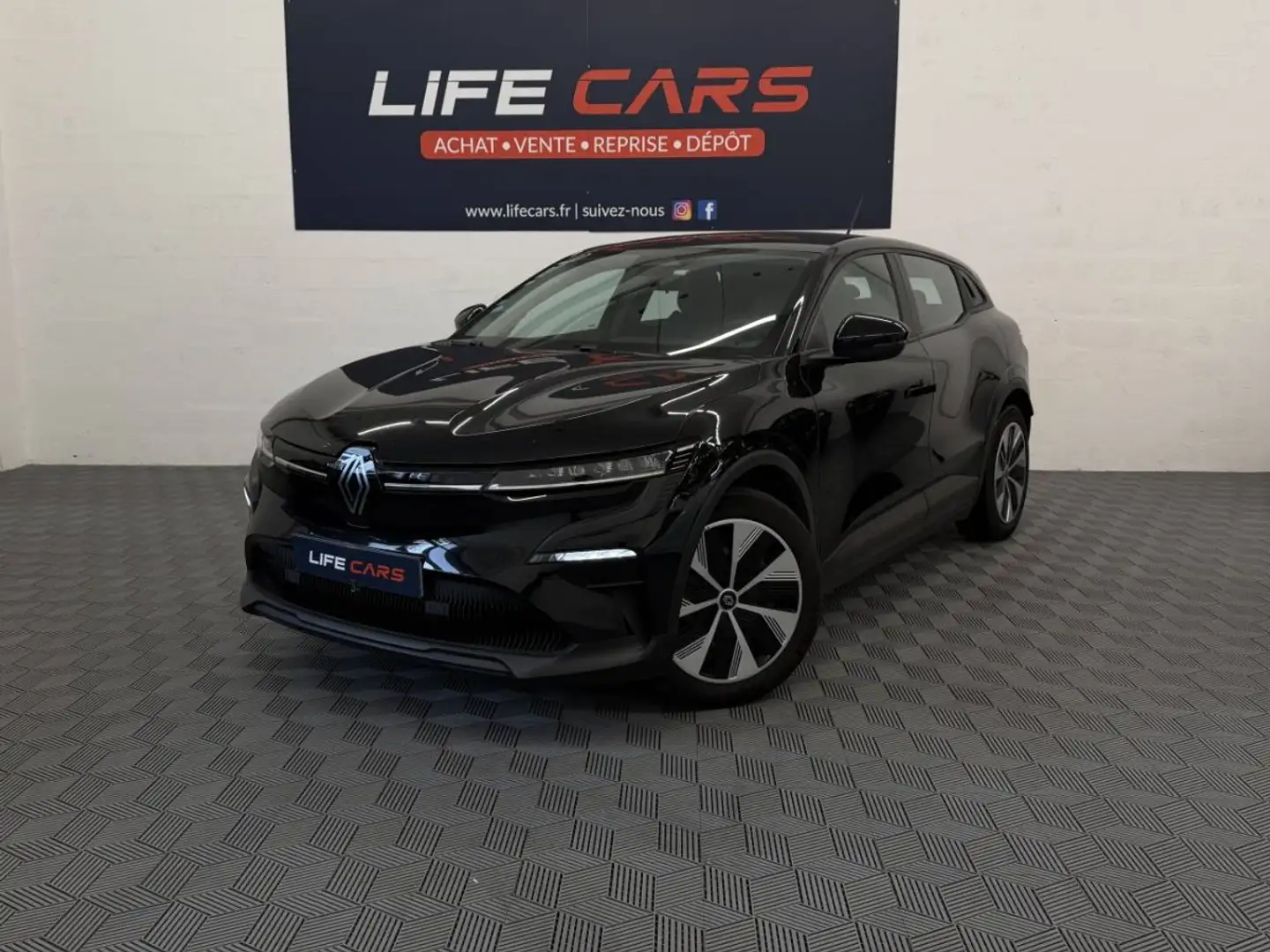 Renault Megane E-Tech Electric 2022 EV60 130ch Evolution ER super charge 2ème main Schwarz - 1