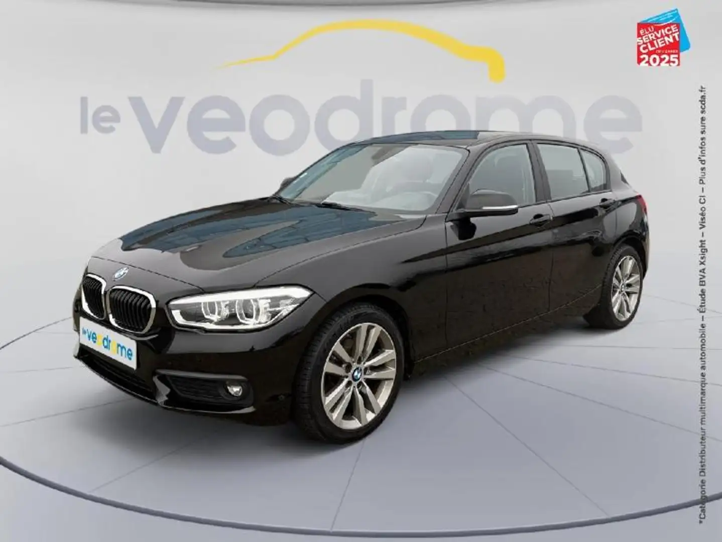 BMW 116 116i 109ch Premiere 5p Euro6d-T Sieges chauf GPS Radar AR Negro - 1