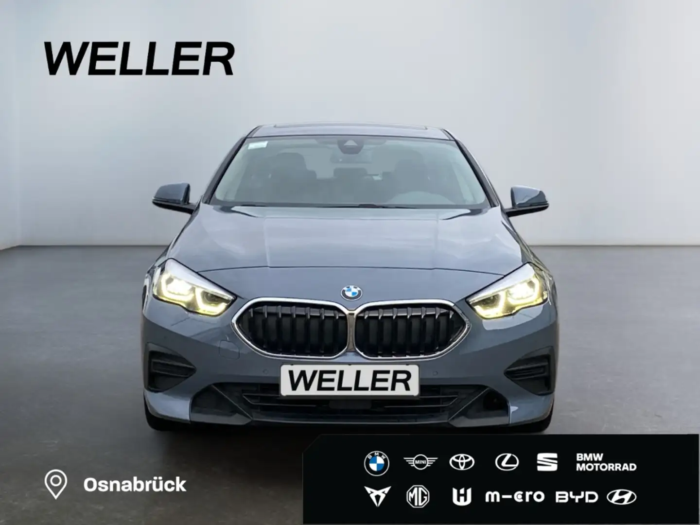 BMW 218 Gran Coupe i Advantage *LED*Pano*CAM*CarPlay* Grau - 2