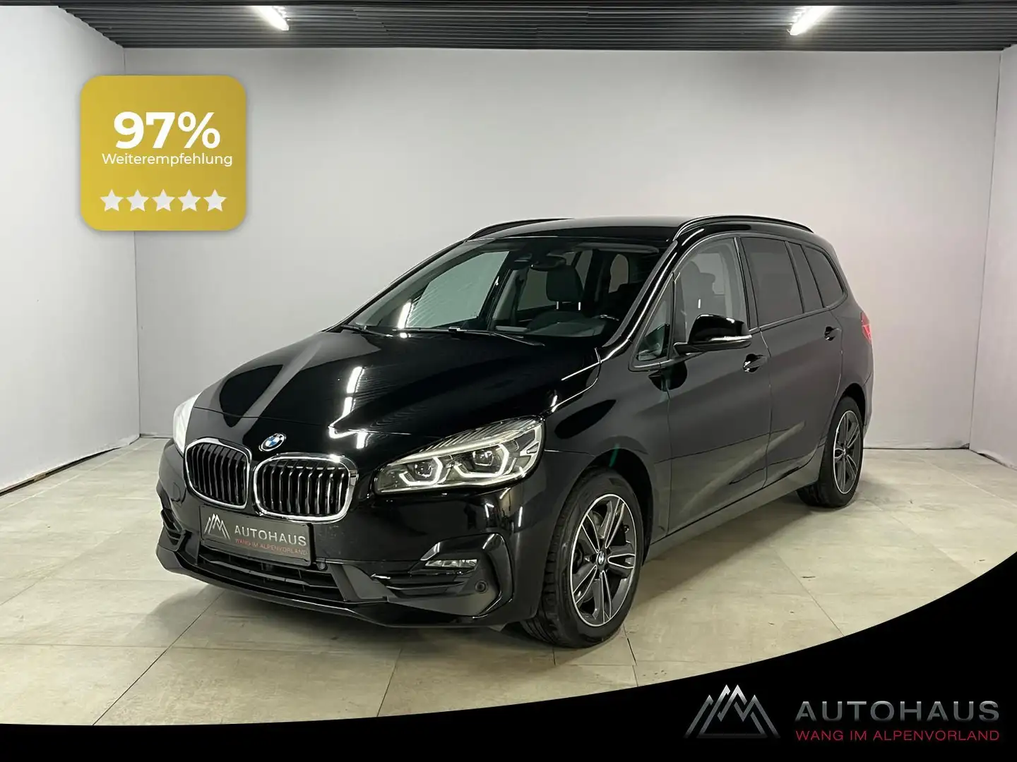 BMW 218 d GranTourer Sport Line Aut. ***7-Sitzer*** Noir - 1
