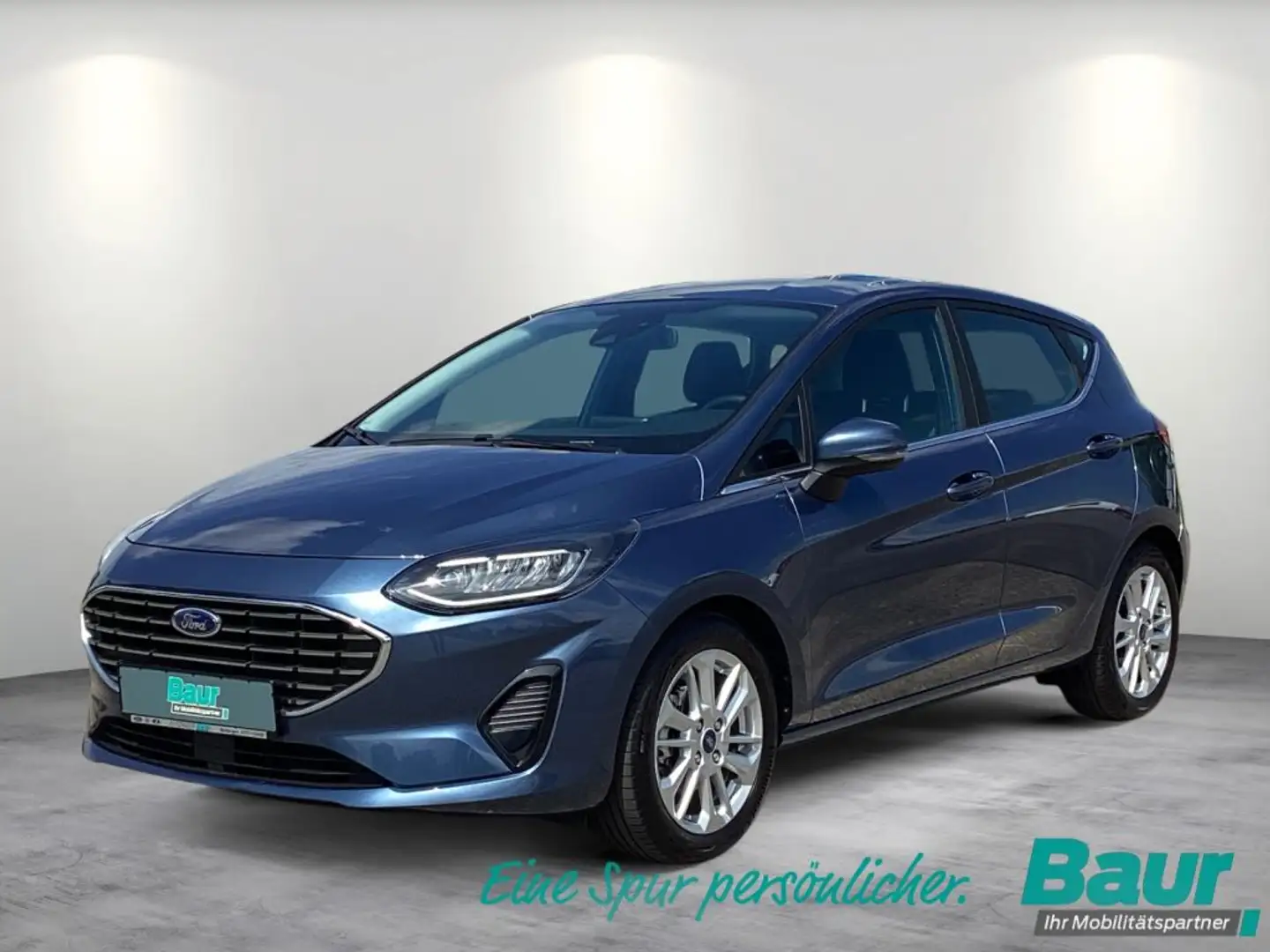 Ford Fiesta EcoBoost Hybrid Aut. TITANIUM AHK Winter LED Blau - 1
