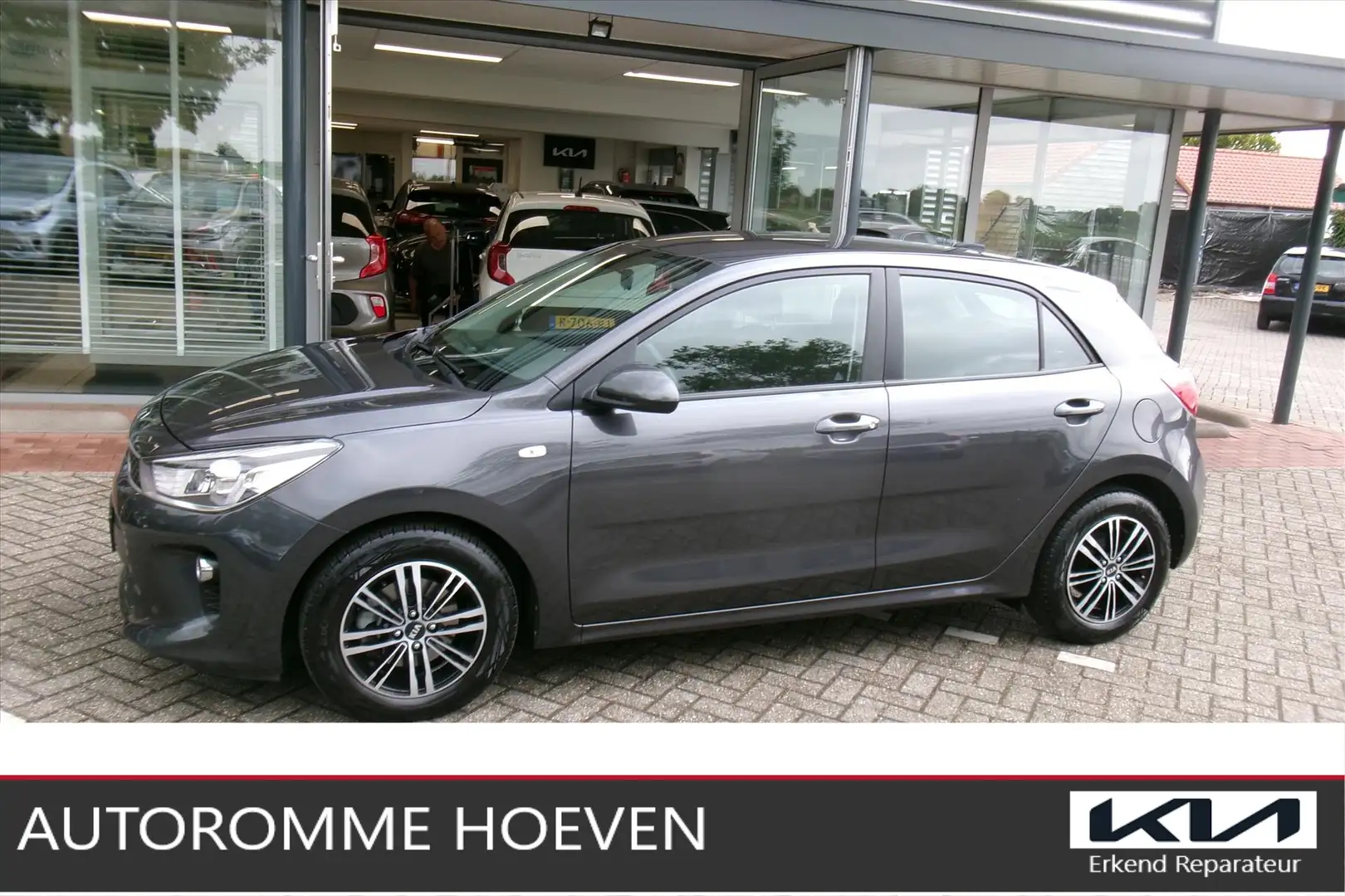 Kia Rio 1.0 Turbo ComfortPlusLine Navigator Org. Ned. Grijs - 1