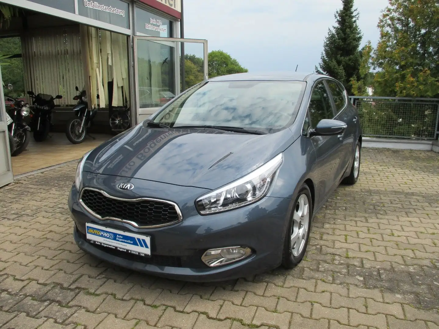 Kia Ceed / cee'd +Sitz.u.Lenkradheizung Blau - 1