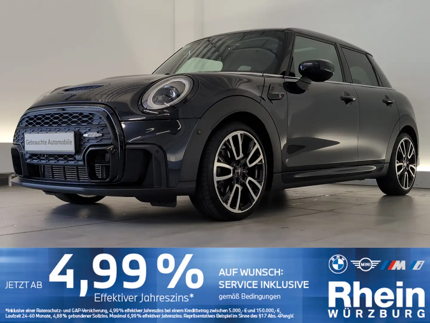 MINI Cooper S 5-Türer LED/DAB/Panorama/SHZ LED/DAB/Panorama/SHZ Schwarz - 1