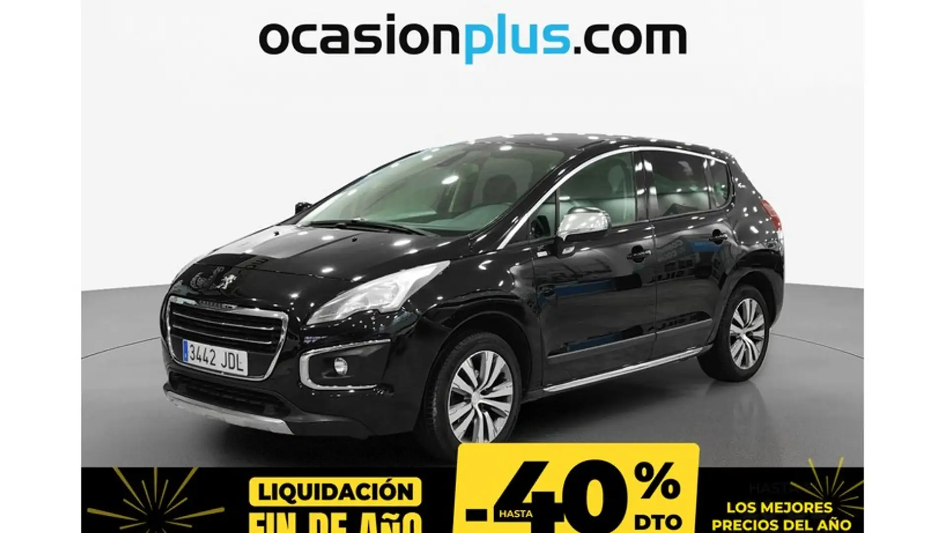 Peugeot 3008 2.0 BlueHDi Style 150 Schwarz - 1