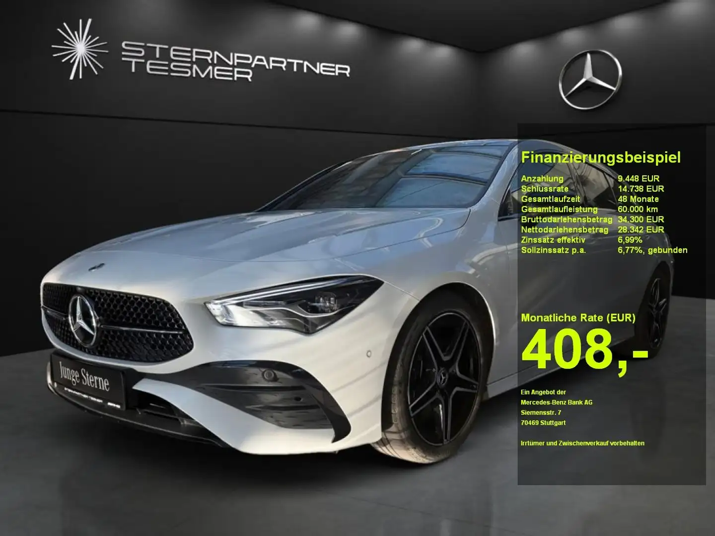 Mercedes-Benz CLA 250 CLA 250 4M SB +AMG+NIGHT+STHZ+PANO+KEYLESS+AHK Wit - 1