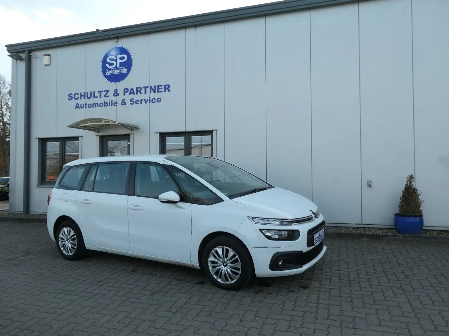 Citroen C4 SpaceTourer 1Hd,Scheckh. Hu.07.2026 Blanco - 1