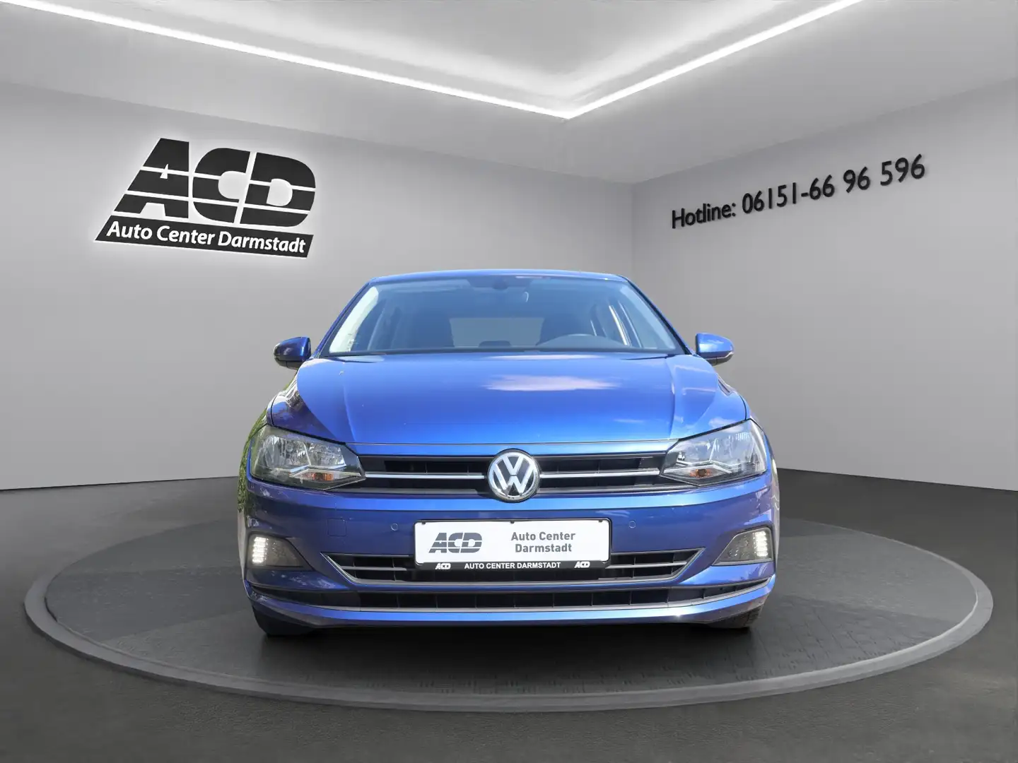 Volkswagen Polo POLO TSI 1.0 Comfortline *NAVI*PDC*SITZHEIZUNG*ALL Blau - 2