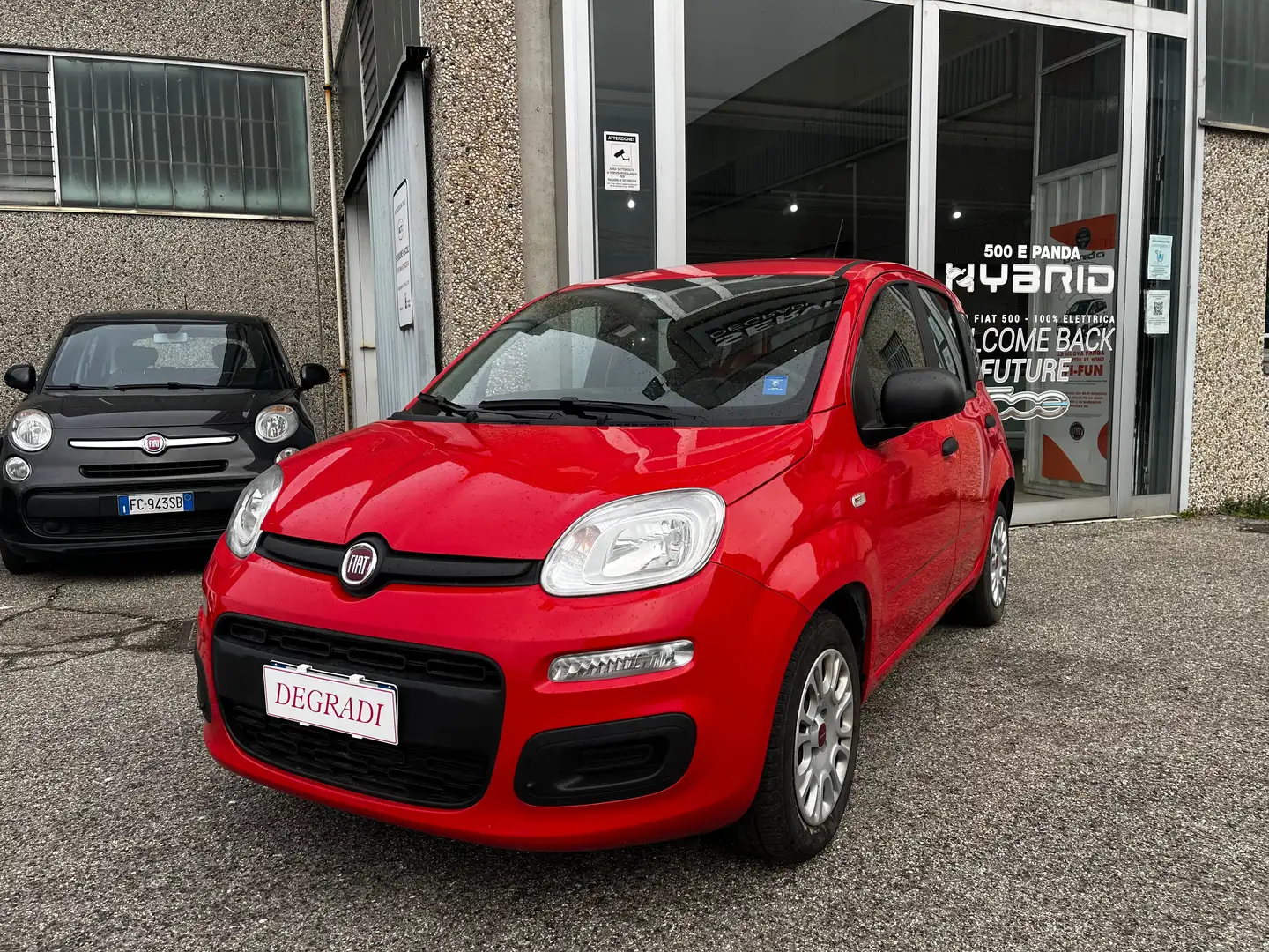 Fiat Panda 1.2 Easy - OK NEOPATENTATI Rosso - 1