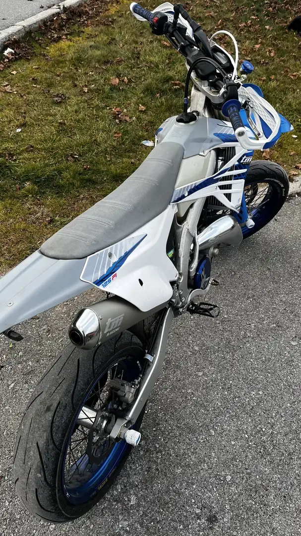 TM SMR 125 2T motard Blanco - 1