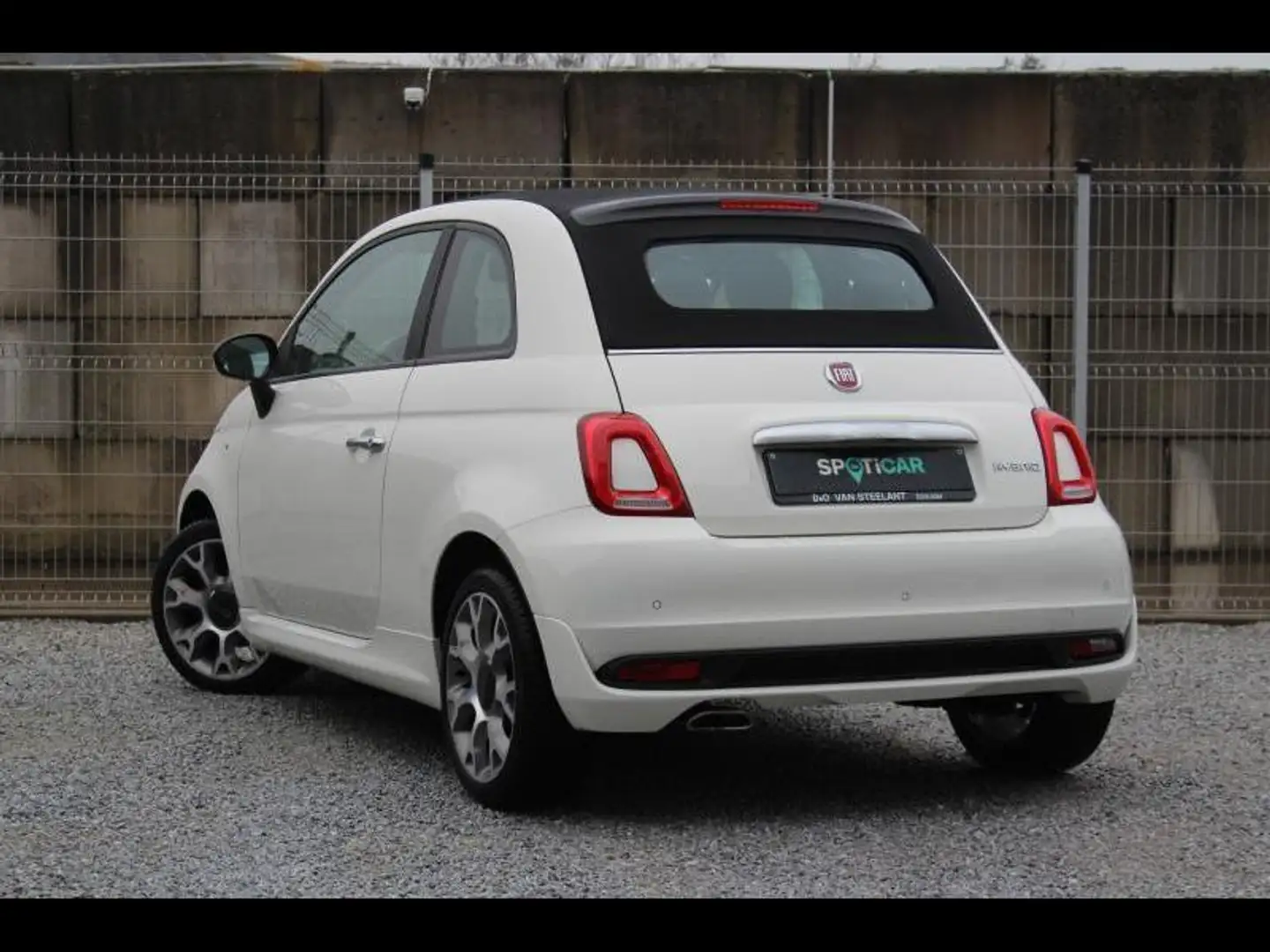 Fiat 500C Cabrio.NAV.OPENDAK Bianco - 2