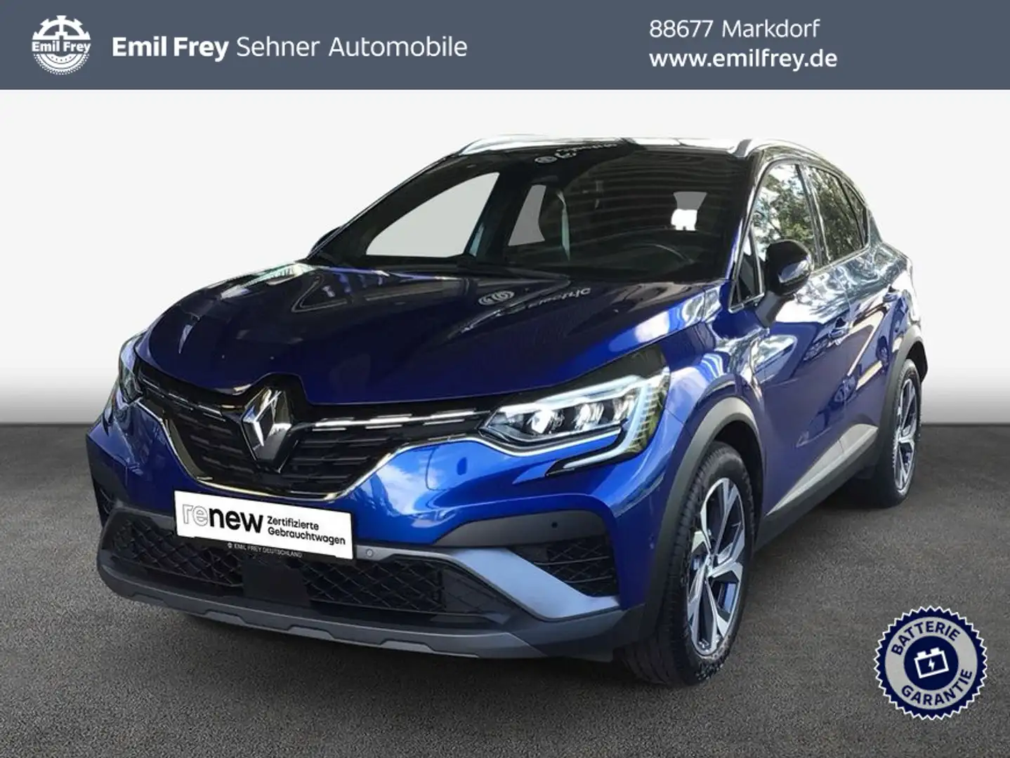 Renault Captur E-TECH PLUG-in 160 R.S. LINE Blau - 1