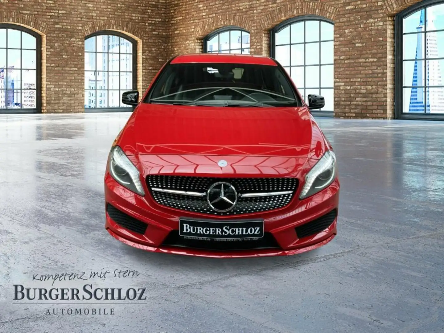 Mercedes-Benz A 180 AMG Night BiXenon LM Sport SHZ Sportp. Rot - 2