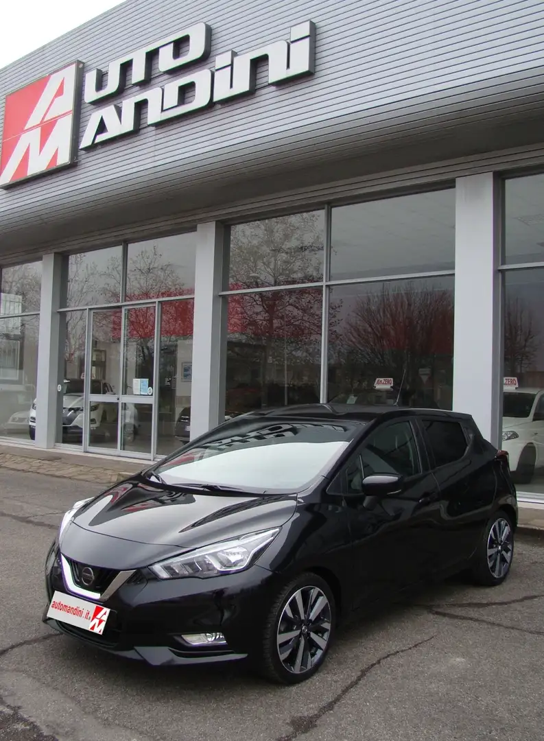 Nissan Micra Micra V 2017 1.5 dci Tekna 90cv Noir - 2