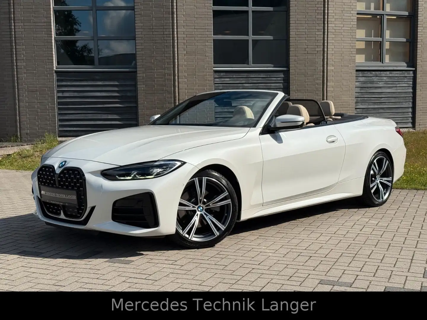 BMW 430 i Cabrio M Sport/AHK/Harman/Kardon Wit - 1