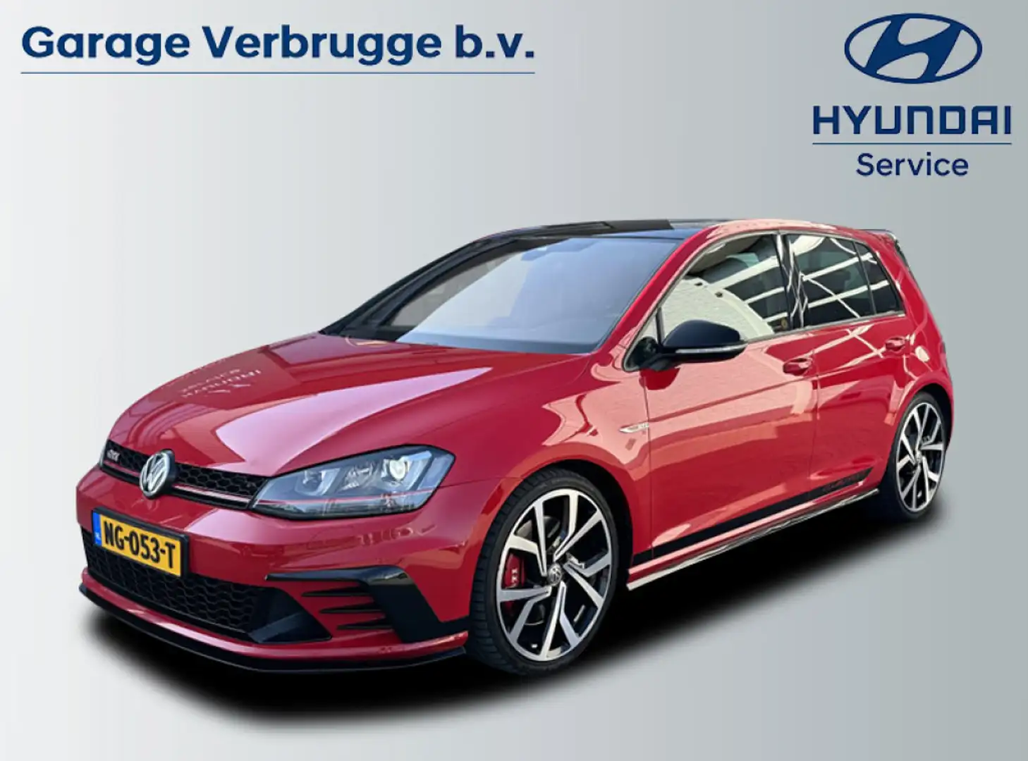 Volkswagen Golf GTI 2.0 TSI Clubsport DSG| NL-auto | Pano | Dynaudio | Rouge - 1