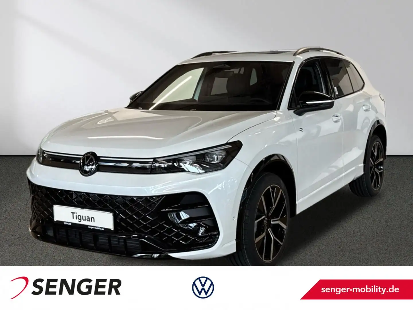 Volkswagen Tiguan R-Line 2,0 TSI 4M Panorama Navi Leder LED Blanc - 1